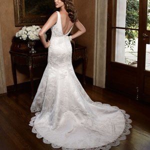 NWT Plus Sz Casablanca wedding dress NEVER ALTERED